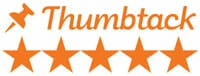 Thumbtack 5 star customer reviews Houston